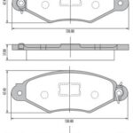 Pastillas de Freno (0733)(130MM) RENAULT KANGOO (12/...)