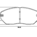 Pastillas de Freno (0896)(156MM) HYUNDAI SANTA FE (11/...)/ KIA CARNIVAL-SORENT