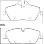 Pastillas de Freno (0847)(131MM) BMW SERIE 1 (04/...) / MINI COOPER