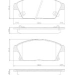 Pastillas de Freno (1089)(148MM) CHEV CRUZE II 1.6-1.8-2.0  (09/...)/ TRACKER