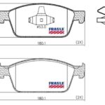 Pastillas de Freno (1117) (180MM) FORD KUGA/ FOCUS III/ TRANSIT 2.2