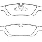 Pastillas de Freno (0818) (150MM) BMW SERIE 3 316-318-320/ Z3 / Z4