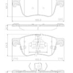 Pastillas de Freno CMAX (1252) (155MM) FORD MAVERIC- BRONCO 2.0 16V