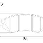 Pastillas de Freno (=PD/475)(0490) (143MM) DAEWO CIELO-ESPERO-LANOS  (94/..)/ C