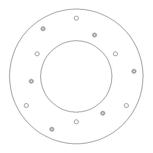 (215X145X3,5X12 AG) FORD TAUNUS/ PEUGEOT/ RASTROJERO/RENAULT