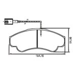 Pastillas de Freno PASTILLAS PEUGEOT BOXER/ CITROEN JUMPER / FIAT DUCATO