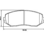 Pastillas de Freno (0927)(137MM) SUZUKI GRAND VITARA JIII - XL7, ESCUDO (06/..