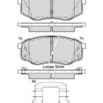 Pastillas de Freno (1118) (130MM) HYUNDAI TUCSON / KIA SPORTAGE DEL