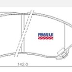 Pastillas de Freno (142MM) SUZUKI VITARA 1.6 16V