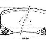 Pastillas de Freno (0956)(116MM) DODGE CARAVAN - JOURNEY / CHRYSLER VOYAGE