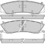 Pastillas de Freno (0922) (164MM) HYUNDAI H1 / KIA CARNIVAL