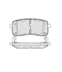 Pastillas de Freno (0901)(110MM) KIA CARNIVAL III / HYUNDAI H1, VERACRUZ TRASE