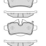 Pastillas de Freno (0893)(95MM) MINI COOPER S II, CLUBMAN, ONE II (06/..)TRASER