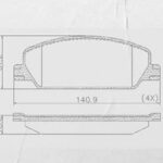 Pastillas de Freno (1295) FIAT CRONOS PULSE