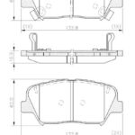 Pastillas de Freno (1257) (132MM) HYUNDAI CRETA (21/...)