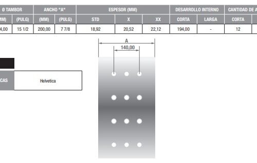 BLOQUES PARA FRENO HELVETICA