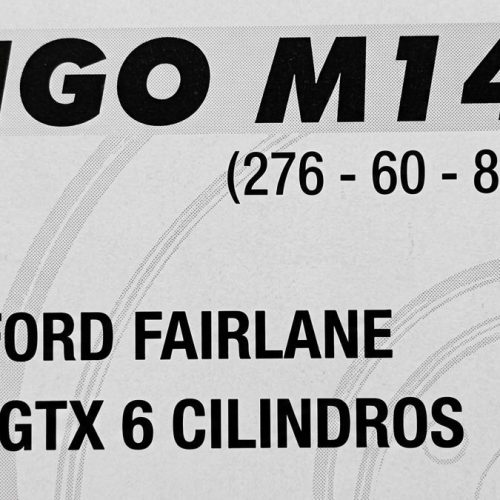 FORD FAIRLINE 6 CILINDROS