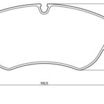 Pastillas de Freno (1185) (163MM) VOLKSWAGEN AMAROK V6 (17/...)