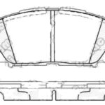 Pastillas de Freno (1171) (122MM) TOYOTA COROLLA(12/...)-LEXUS/ YARIS/ LIFAN