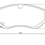 (1262)(163MM) NISSAN FRONTIER 2.3 RENAULT ALASKAN DELANTERA