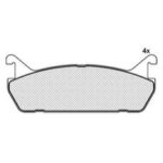 Pastillas de Freno (0134)(102MM) MAZDA 626-MIATA-323-PROTEGE-MX-6