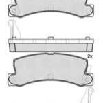 Pastillas de Freno (0223) (107MM) TOYOTA CAMRY-CELICA-COROLLA/LEXUS TRASERA
