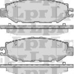 Pastillas de Freno (0431)(122MM) TOYOTA SUPRA 93/94 TRASERA