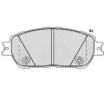 Pastillas de Freno (0906)(143MM) TOYOTA CAMRY VI, PREVIA II, AVALON