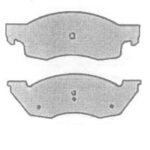 Pastillas de Freno (0051)(163MM-162MM) DODGE - CHRYSLER  DAKOTA