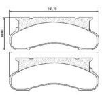 Pastillas de Freno (0068) (192MM) FORD ECONOLINE-F 250 4X4- RANGER