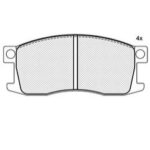 Pastillas de Freno (0079) (111MM) HONDA PRELUDE-CIVIC