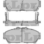 Pastillas de Freno (0092)( 129MM) HONDA CIVIC
