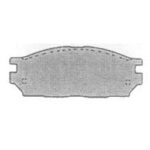 Pastillas de Freno (0149) (127MM) MITSUBISHI LANCER GLX-MIRAGE