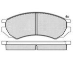 Pastillas de Freno (0160) (127MM) NISSAN BLUEBIRD-NX-SENTRA-PATROL  82/94