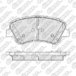 Pastillas de Freno (1124)(132MM) HYUNDAI ELANTRA, VELOSTER , I30 / KIA CERATO S