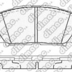 Pastillas de Freno (1171) (122MM) TOYOTA COROLLA(12/...)-LEXUS/ YARIS/ LIFAN