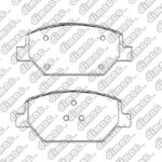 Pastillas de Freno (1210) (142MM) CHEVROLET CAMARO 6.2- EQUINOX 1.5 (18/...)