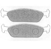 Pastillas de Freno (0615)(128MM) DAIHATSU CHARADE GT-T1 TURBO TRASERA