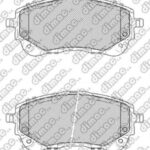 Pastillas de Freno (1244)(134MM) TOYOTA COROLLA 1.8/ 2.0 (19/...)