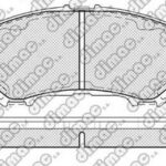 Pastillas de Freno (1247)(142MM) RENAULT KOLEOS II DCI 2.0-2.5 (1