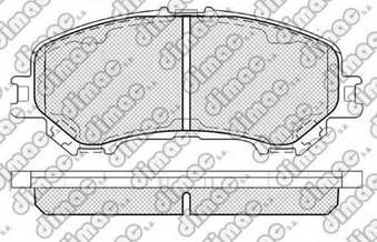 Pastillas de Freno (1247)(142MM) RENAULT KOLEOS II DCI 2.0-2.5 (1
