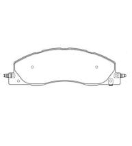 Pastillas de Freno (0968)(214MM) DODGE RAM 2500-3500