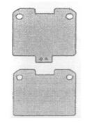 Pastillas de Freno (0562)(81MM) MITSUBISHI 3000 GT VR4