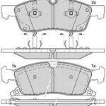 Pastillas de Freno (0869) (154MM) HYUNDAI H100/ HR 2.5 (06/...)