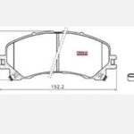 Pastillas de Freno (152MM) CHEVROLET S-10 (17/...)