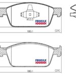Pastillas de Freno (1117) (180MM) FORD KUGA/ FOCUS III/ TRANSIT 2.2