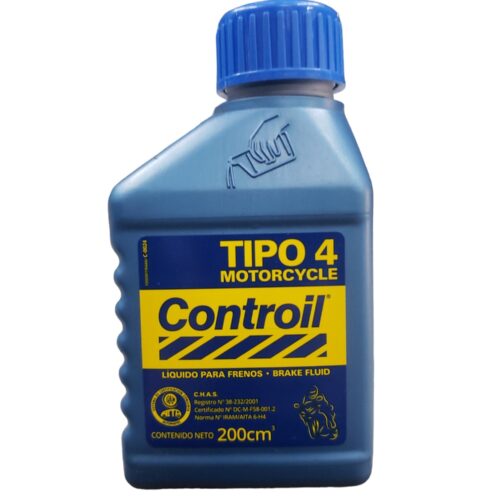 LIQUIDO DE FRENO DOT4 (200ML) CONTROIL