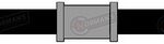 FLEXIBLE FRENO FIAT DUNA-UNO-FIORINO-PREMIO DEL. 400MM.