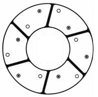 (215X145X3,25X12 AG) FORD TAUNUS / PEUGEOT / RASTROJERO