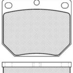 Pastillas de Freno (0166) (142MM) NISSAN PATROL/DATSUN 200 L - PICK UP 720- SIL